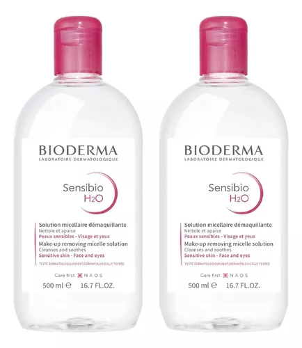 Desmaquillante agua micelar Bioderma Sensibio H2O para piel sensible,  normal a mixta por unidad - volumen de