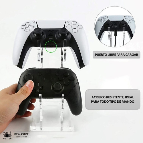 Soporte De Acrilico Universal Para Mandos Ps, Xbox, Nintendo
