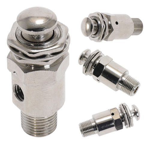 Válvula De Botón De 2 Vías Y 3 Posiciones, 1/8'' N