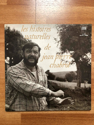 Jean Pierre Chabrol Vinilo Les Histoires Naturelles  