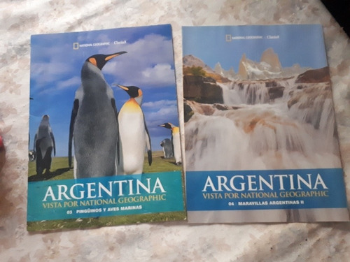 Argentina Vista Por National Geographic N° 3 Y 4 - Clarin