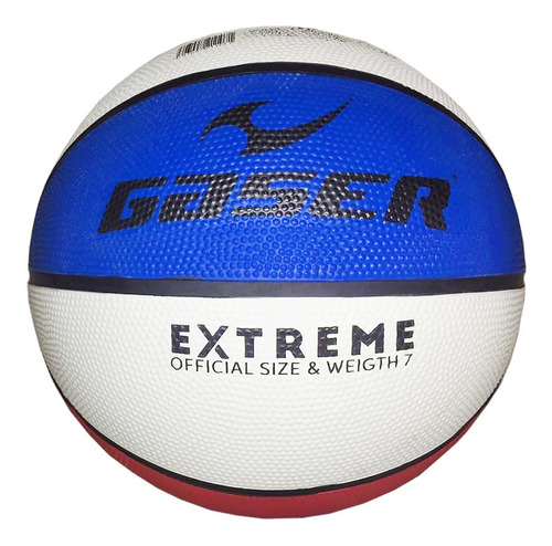 Imagen 1 de 1 de Balón Para Básquet Bol Basketball Extreme No. 7 Gaser