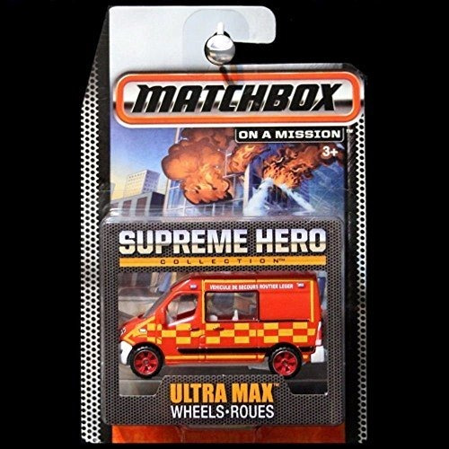 Matchbox Supremo Hero Collection-renault Master Ambulancia.