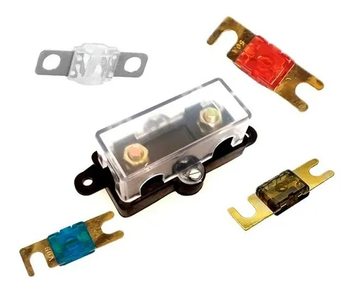 comprar Porta Fusivel Midi Pequeno Para Som Automotivo + Fusivel 