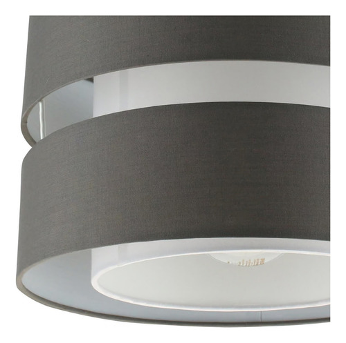 Lámpara De Colgar Tela 1 Luz