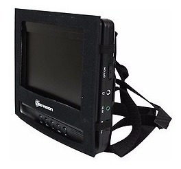 Dvd + Monitor 7 PuLG Para Cabecera De Auto Correa Ajustable