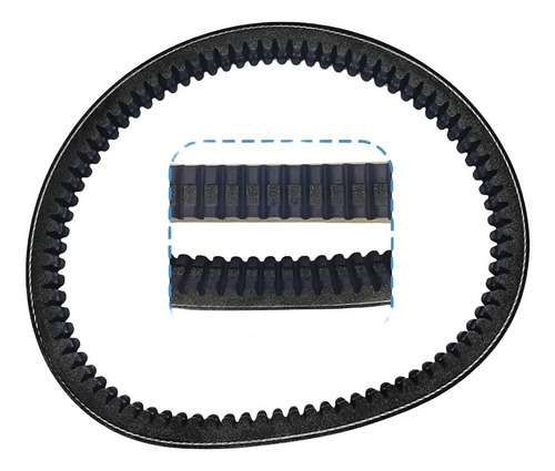 Para Correa Transmisión 820x29 Codlice Epcour029 B3221aa1181