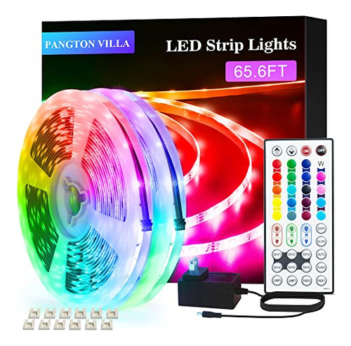 Tira De Luces Led Dormitorio 32 8 Pies Rgb 5050 Luces L...