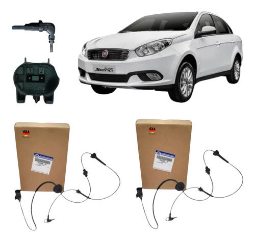 Par Sensor Abs Dianteiro Fiat Grand Siena 13 A 21 Original