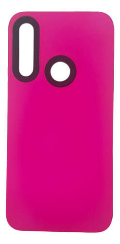 Funda Estuche Rígido Antigolpes Para Huawei Y9 Prime Fucsia