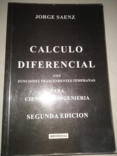 Libro De Cálculo Diferencial. 