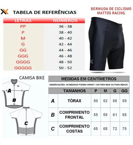 Conjunto roupa best sale bike