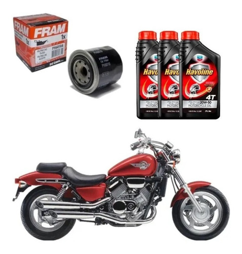 Óleo E Filtro Magna 750 E 3 Lt Havoline 20w50 Ph6010a