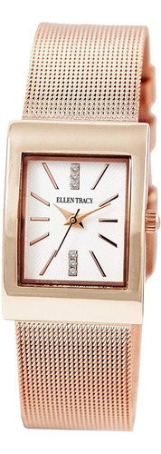 Reloj Mujer Ellen Tr Et5254rg Cuarzo Pulso Oro Rosa Just Wat