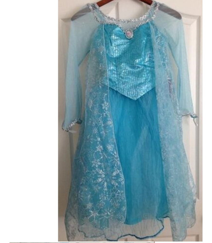 Disfraz Vestido Elsa Frozen Original Autentico De Disney Parks