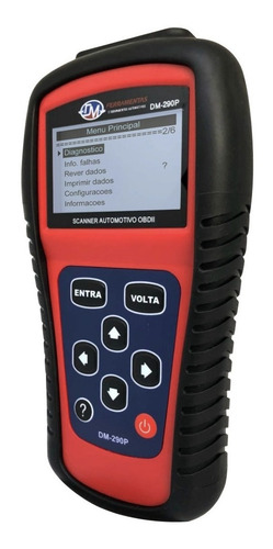 Imagem 4 de 6 de Scanner Automotivo Leitor Obdii Original Dm Ferramentas