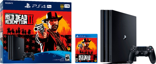 Consola Ps4 Pro 1tb Red Dead Redemption 2 Oficial Bundle