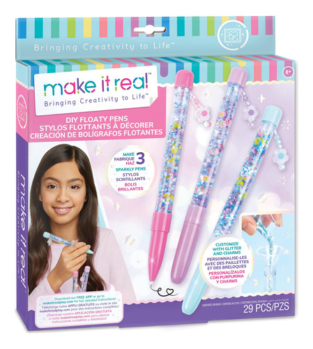 Kit De Canetas Flutuantes Diy Make It Real Create 3 Canetas