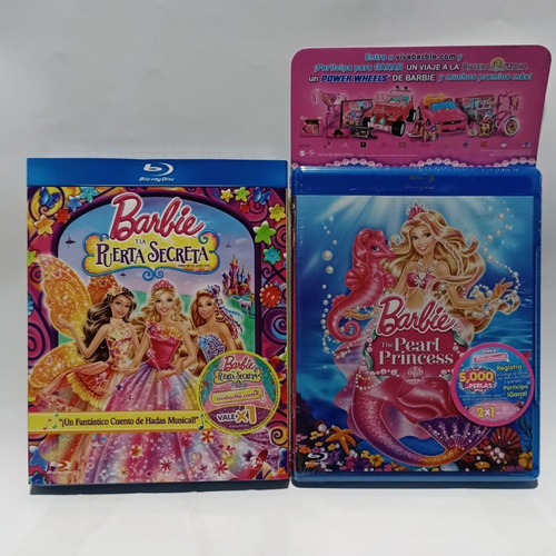 Bluray Barbie - Paquete 2 Películas (nuevo)