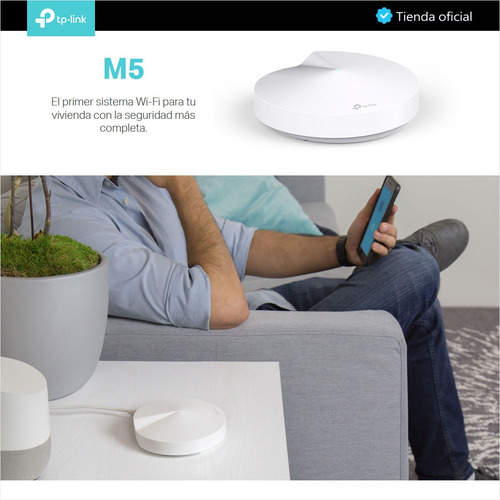 Tp-link, Sistema Wifi Malla Para El Hogar, Deco M5 (2-pack)