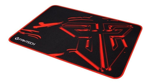 Mouse Pad gamer Fantech MP44 Sven de borracha 35cm x 44cm x 4mm preto/vermelho