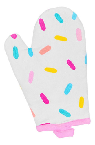Conjunto De Delantal Manopla Y Gorro De Chef Para Niño 100 %