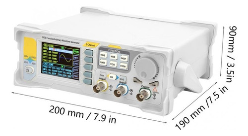 Generador De Señal Dds Dual-ch 0,01-100mhz Pulso De Forma