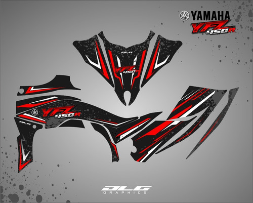 Kit Calcos Yamaha Yfz 450 R - 2009 / 2013