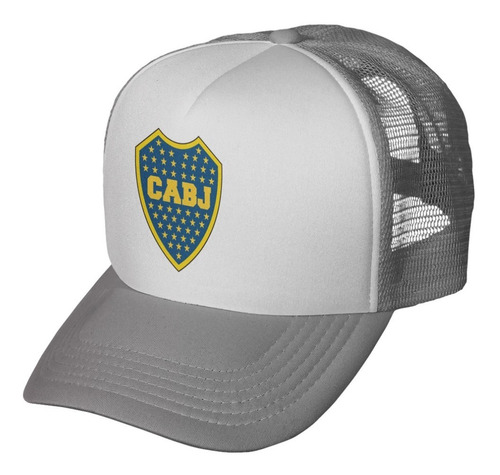 Gorras De Boca Juniors Trucker Argentina Unisex Regulable