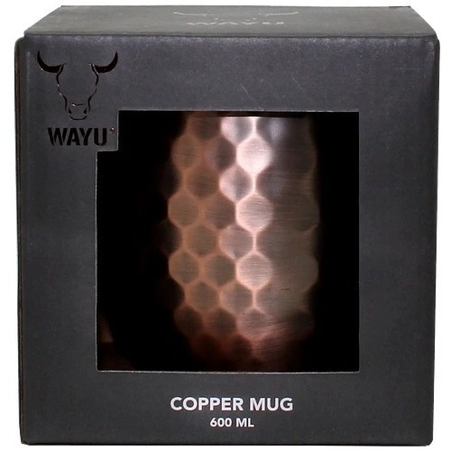 Mug Vaso Cobre Wayu Copper 600ml Tragos Coctel Cocina Bbq