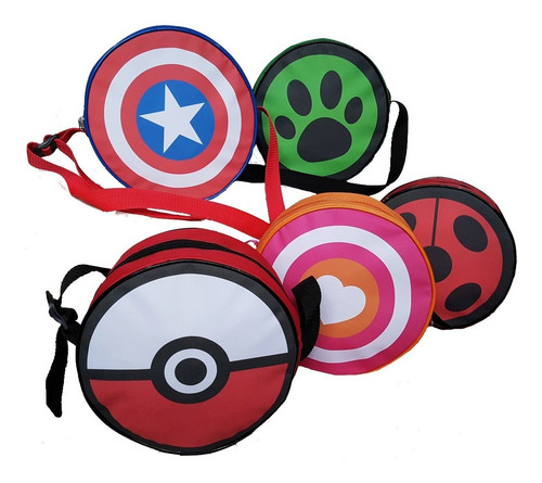 Dulceros Personalizados Lapicera Circular Mickey Minnie Mous