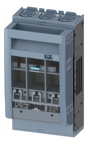 Desconectador Portafusibles Siemens 3np11331ca20   160a 690v