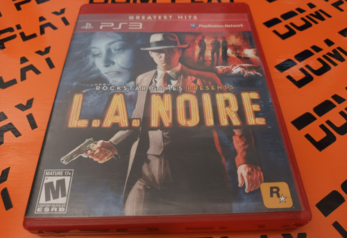 La Noire Ps3 Físico Envíos Dom Play