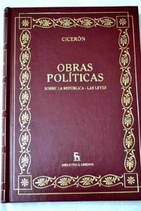 Obras Politicas Sobre La Republica  -  Las Leyes (bibliotec