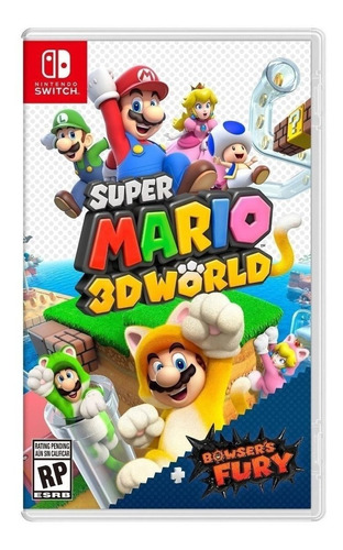 Imagem 1 de 4 de Super Mario 3D World + Bowser’s Fury Standard Edition Nintendo Switch  Físico