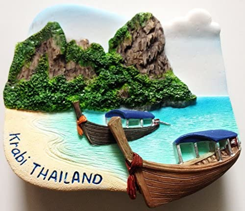 Railay Krabi Tailandia Resina 3d Nevera Nevera Nevera Iman 