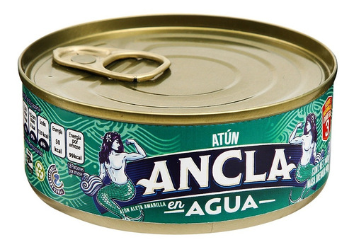 Atún Ancla Aleta Amarilla En Agua 140 Gr