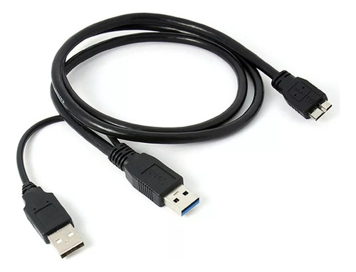 Cable Usb 3.0 Micro Usb 3.0 Disco Duro Wii U 90cm