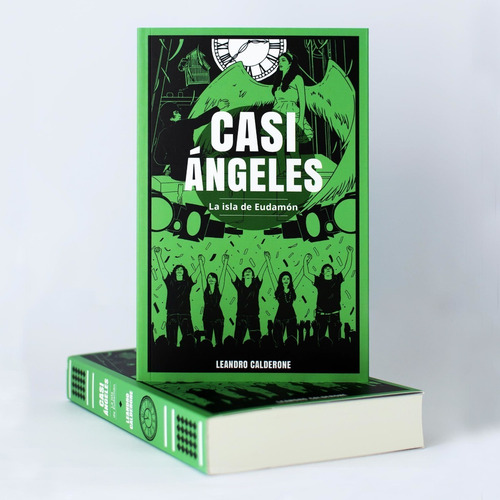 Imagen 1 de 2 de Libro Casi Ángeles 1 La Isla De Eudamón Nueva Edición