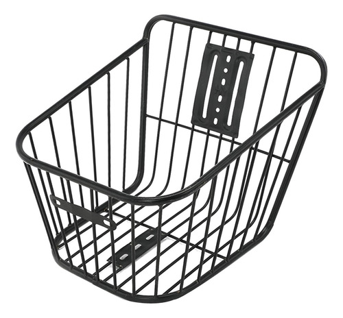 Cesta Trasera De Alambre De Metal Para Bicicleta Sin