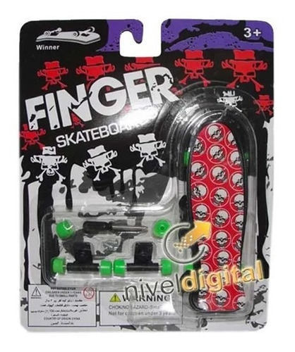 Imagen 1 de 4 de Finger Skate Patineta Dedos Accesorios Destornill Ruedas 2da