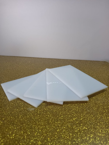Placas Simil Acrilico Blanco Opal Trasluz1500 X 420 X 5 Mm