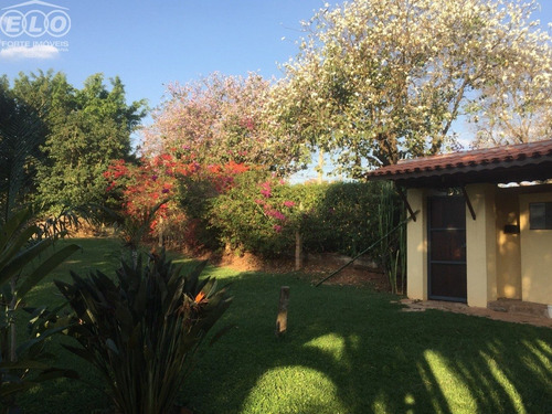 Imagem 4 de 30 de Linda Chácara A Venda No Condomínio Recanto Das Flores Em Indaiatuba . - Ch00379 - 34963237