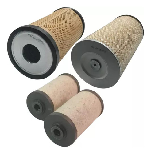 Kit Filtro Ar/óleo/diesel Mb 1113 2213 Ap9834 Pl519 Fc161
