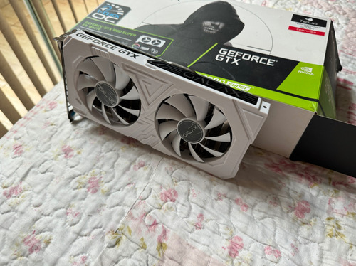 Gtx 1660 Super White(branca) Oc 6gb Gddr6 192 Bits
