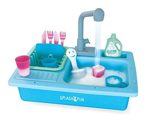 Splashfun Juego De Fregadero De Cocina, Tazas Y Accesorios D