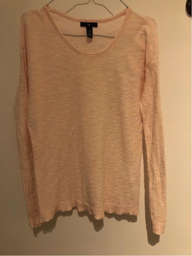 Sweater Rosa Claro  Gap - Talle Xs - Liviano