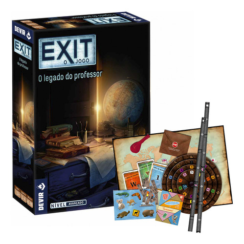 Exit O Jogo O Legado Do Professor Devir Resolva Os Enigmas