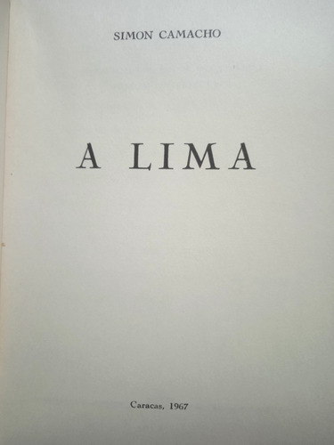 A Lima Cultura Y Costumbres En Perú / Simón Camacho (Usado)
