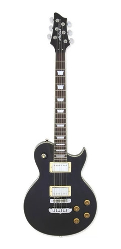 Guitarra Eléctrica Lespaul Sólida Aria Pro Il Pe-350 Bk
